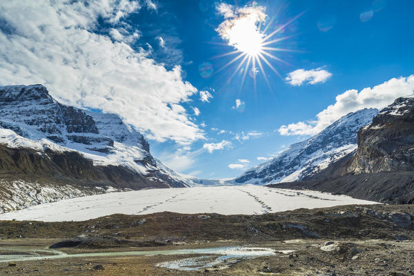 Athabasca Glacier, Jasper National Park, Alberta, Canada