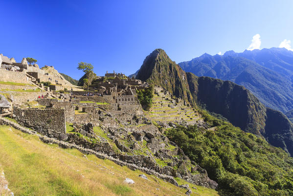 Machu Picchu archeological site in Cuzco Cuzco province, Peru, South America