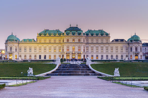 Vienna, Austria, Europe. Upper Belvedere Palace