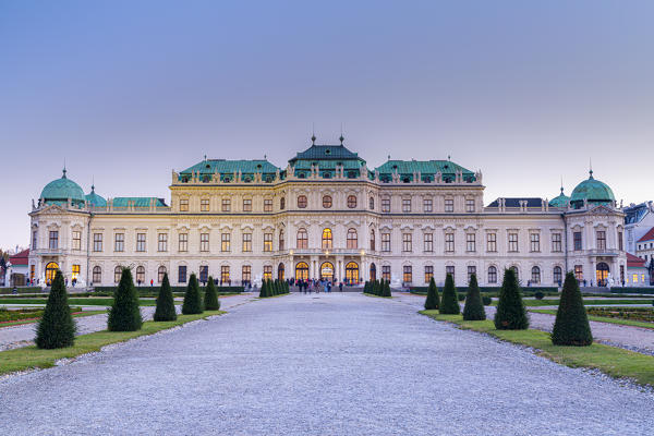 Vienna, Austria, Europe. Upper Belvedere Palace