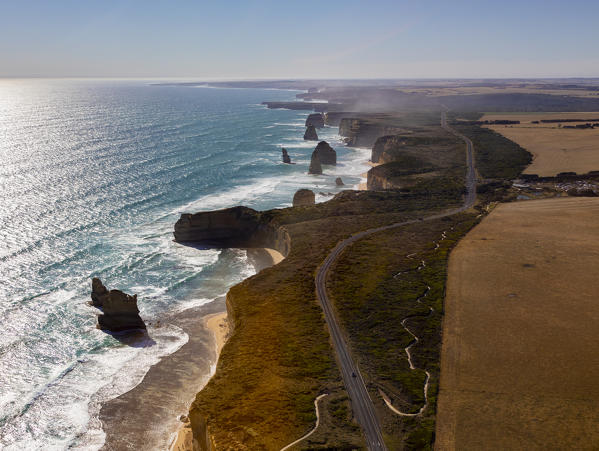 Twelve Apostles Marine National Park near Port Campbell, Great Ocean Road, Victoria, Australia