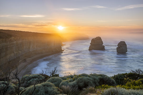Twelve Apostles Marine National Park near Port Campbell, Great Ocean Road, Victoria, Australia