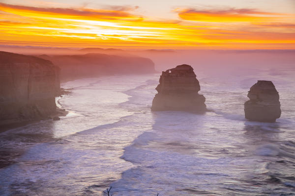 Twelve Apostles Marine National Park near Port Campbell, Great Ocean Road, Victoria, Australia