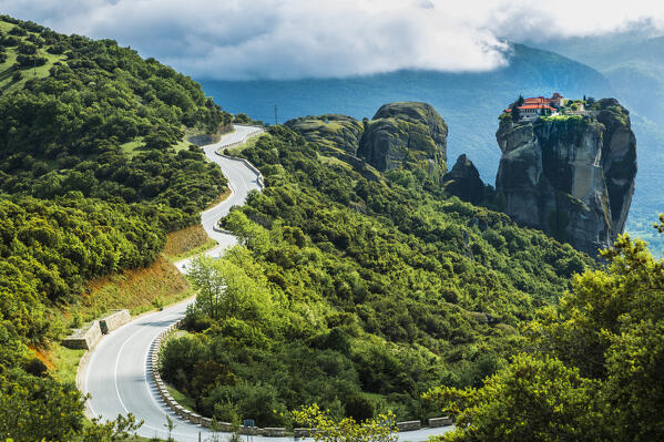 Monastery of Moni Agias Triados or Monastery of the Holy Trinity, Meteora, Thessaly, Greece