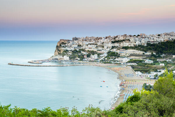Peschici town, Gargano, Foggia district, Gargano, Apulia, Italy