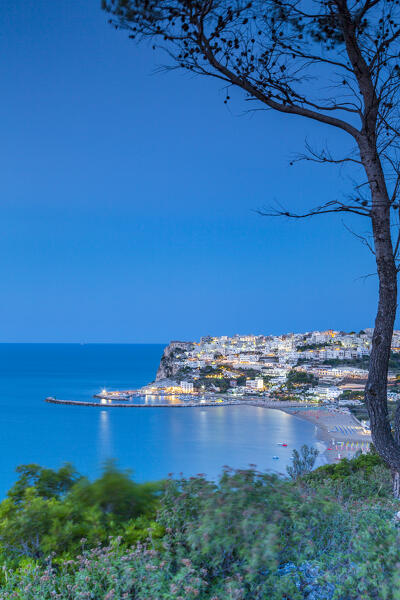Peschici town, Gargano, Foggia district, Gargano, Apulia, Italy