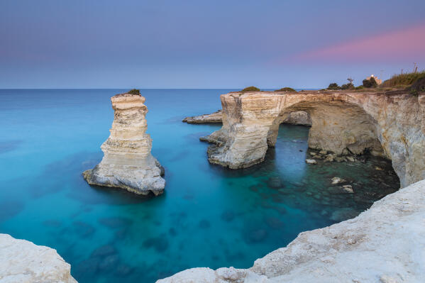 Torre Sant Andrea near Melendugno, Lecce district, Apulia, Italy