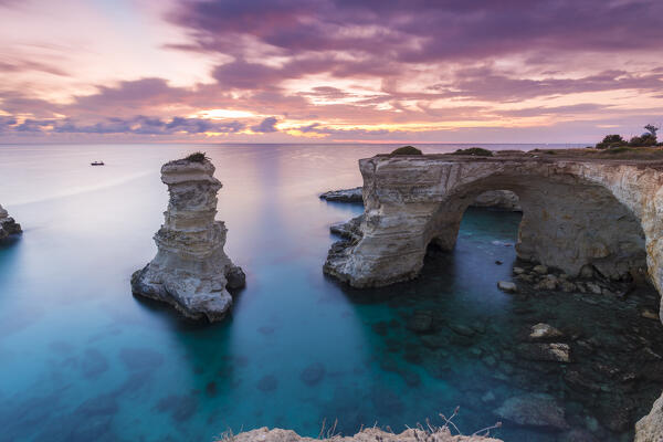 Torre Sant Andrea near Melendugno, Lecce district, Apulia, Italy