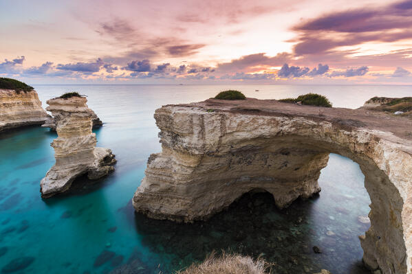Torre Sant Andrea near Melendugno, Lecce district, Apulia, Italy