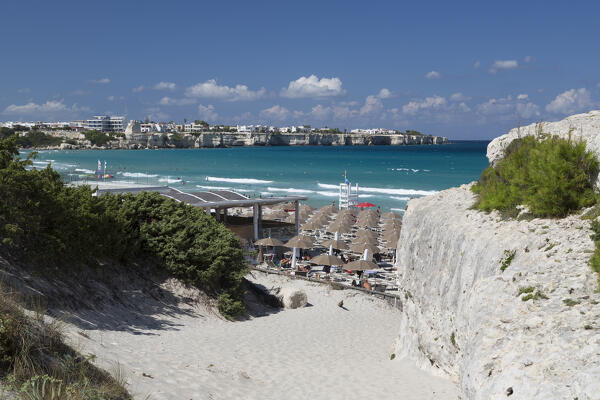 Torre dell Orso beach, Melendugno, Lecce district, Apulia, Italy