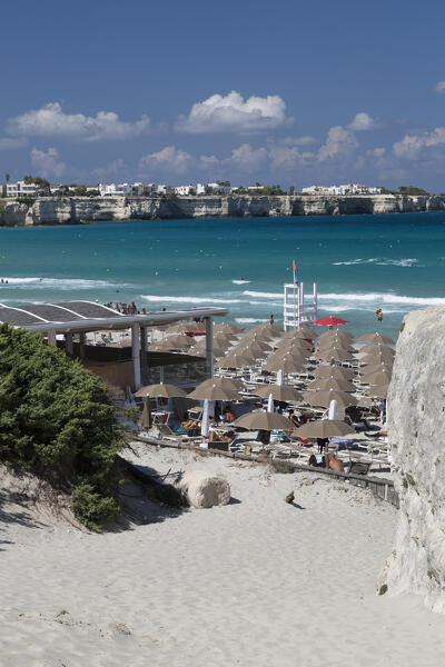 Torre dell Orso beach, Melendugno, Lecce district, Apulia, Italy