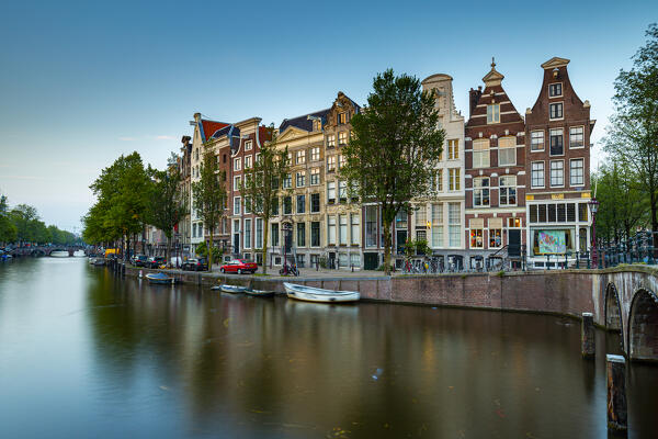 Keizersgracht canal, Amsterdam, North Holland, Netherlands
