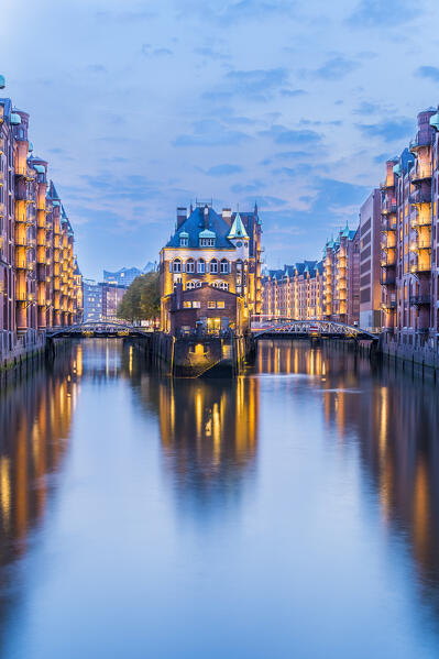Warehouses of Speicherstadt (UNESCO World Heritage Site), Hamburg, Germany