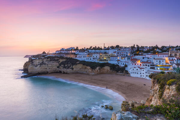 Praia de Carvoeiro, Lagoa, Faro, Algarve, Portugal