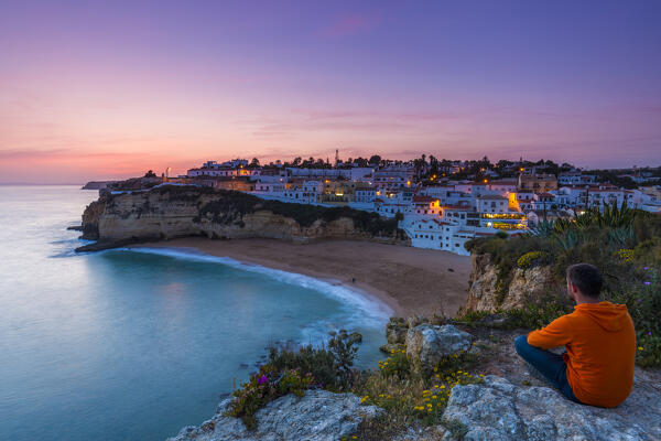 Praia de Carvoeiro, Lagoa, Faro, Algarve, Portugal