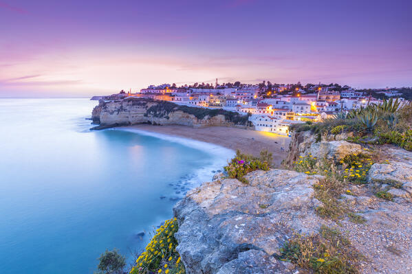 Praia de Carvoeiro, Lagoa, Faro, Algarve, Portugal