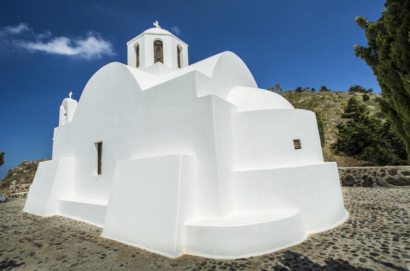 Church in Oia, Santorini, Greece, Europe
