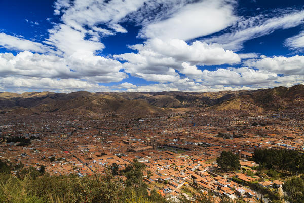 Highlights of the city of Cuzco, Cuzco region, Peru, South America