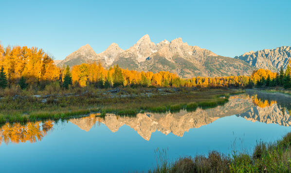 Schwabacher's Landing, Grand Teton National Park, Wyoming, U.S.A.