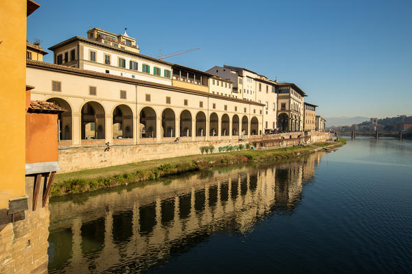 External view of The Vasari Corridor
Europe, Italy, Tuscany, Province of Florence, Florence