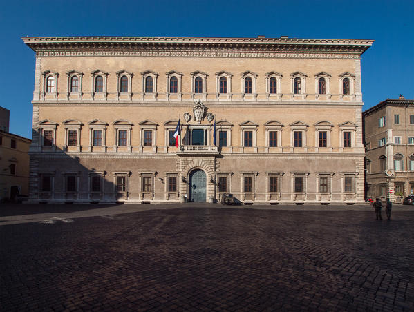 Europe, Italy, Lazio, Rome. Palazzo Farnese
