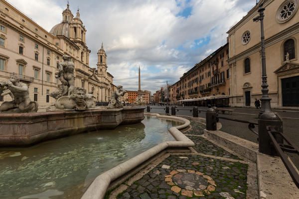 Europe, Italy, Lazio, Rome. Piazza Navona