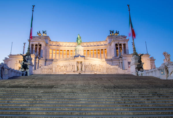 Europe, Italy, Lazio, Rome. Vittoriano