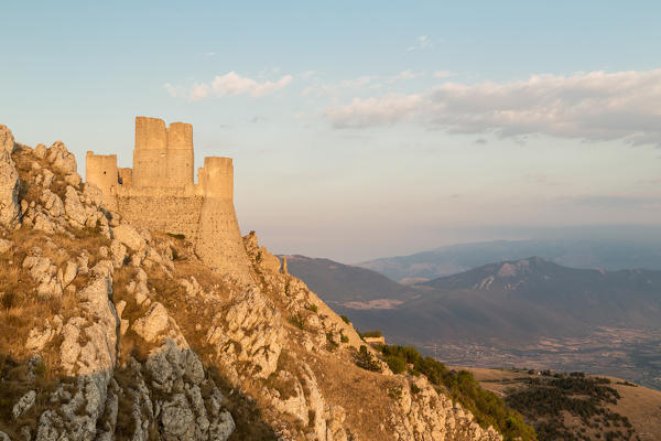 Castle of Rocca Calascio in the Gran Sasso and Monti della Laga National Park
Europe, Italy, Abruzzo, Province of L'Aquila
