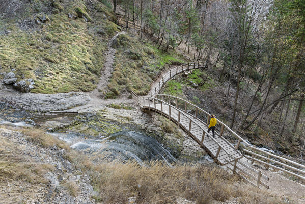 Waterfall Tret
Europe, Italy, Trentino Alto Adige, Trento district, Non valley, Tret city