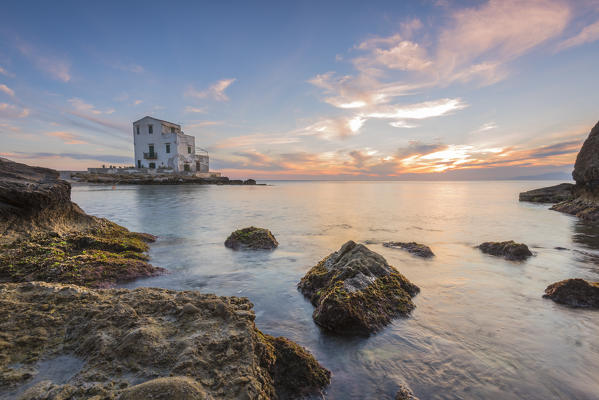 San Elìa at sunrise
Europe, Italy, Sicily region, Palermo district, San Elìa city