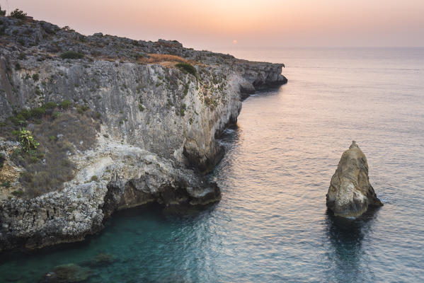 The rock of Capuchin friars
Europe, Italy, Sicily region, Siracusa district