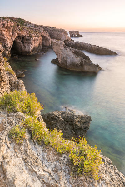 Reef of Siracusa at Sunrise
Europe, Italy, Sicily region, Siracusa district, Rock of the two brothers