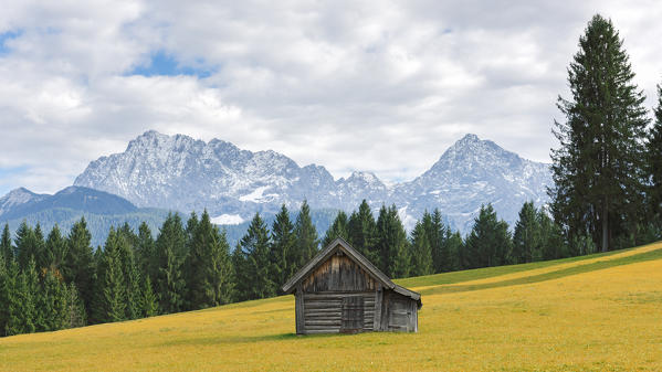 Barn along the road to Garmisch
Europe, Germany, Bavaria, Krun, Teensee