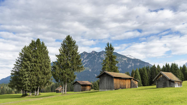 Barns in Garmisch Partenkirchen
Europe, Germany, Bayern, Garmisch Partenkirchen
