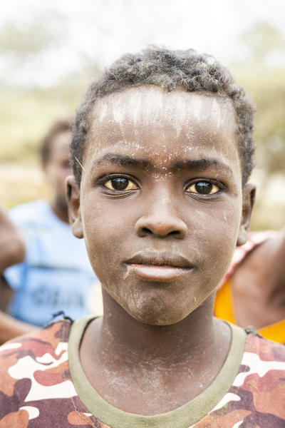 Teenage boy, Melabday, Asso Bhole, Danakil Depression, Afar Region, Ethiopia, Africa