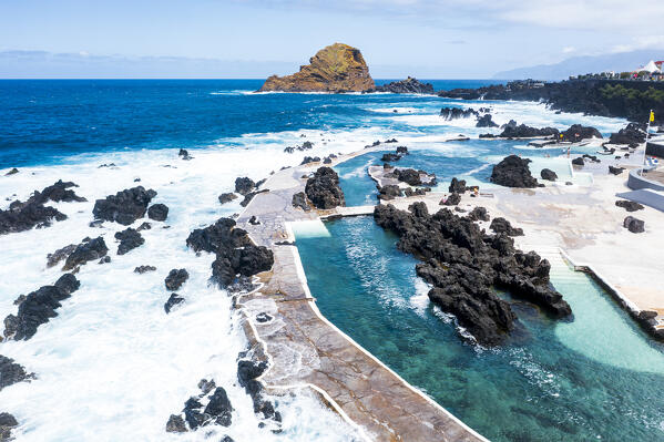 Natural pools of Porto Moniz, Madeira island, Portugal
