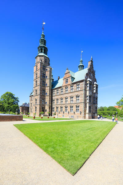 Rosenborg Castle built in the Dutch Renaissance style, Copenhagen, Denmark