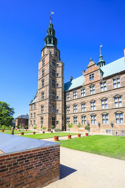Rosenborg Castle built in the Dutch Renaissance style, Copenhagen, Denmark