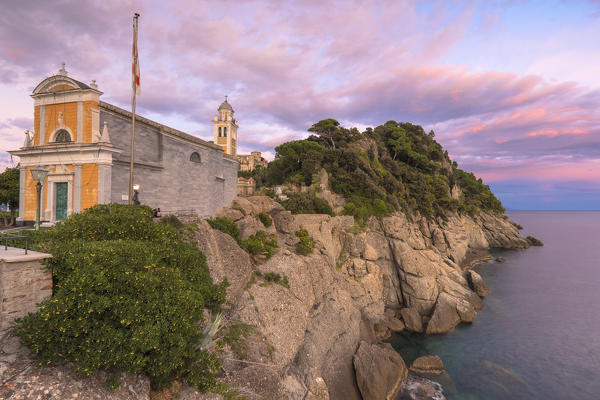 Church of San Giorgio, Portofino, province of Genoa, Liguria, Italy