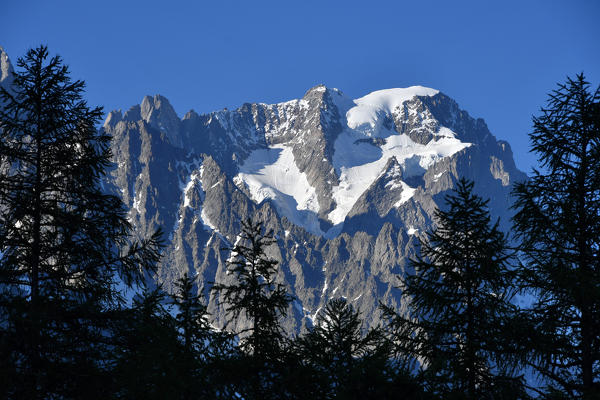 Grand Jorasses, Monte Bianco chain, Aosta Valley, Italy
