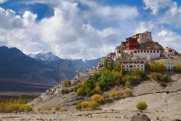Thiksey Monastery, Indus Valley, Himalaya, Ladakh, India,