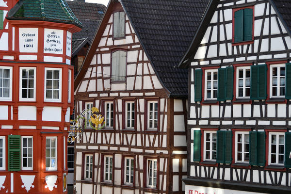 Half timbered houses at Schiltach , Black Forest (Schwarzwald),Germany