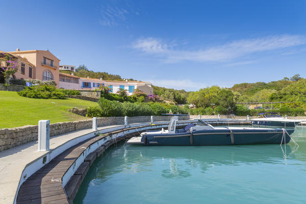 Marina di Porto Oro boathouse, Marinella (Olbia), Olbia-Tempio province, Sardinia district, Italy