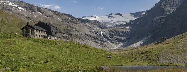 Refuge Bezzi in Valgrisenche, Aosta Valley, Italy