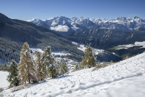 View on Valtournenche, Aosta Valley, Italy
