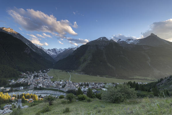 Sunset on Cogne, Aosta Valley, Italy