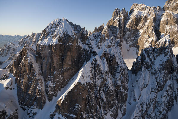 Popera group, Sexten Dolomites. Comelico Superiore, Belluno province, veneto region, Italy, Europe 