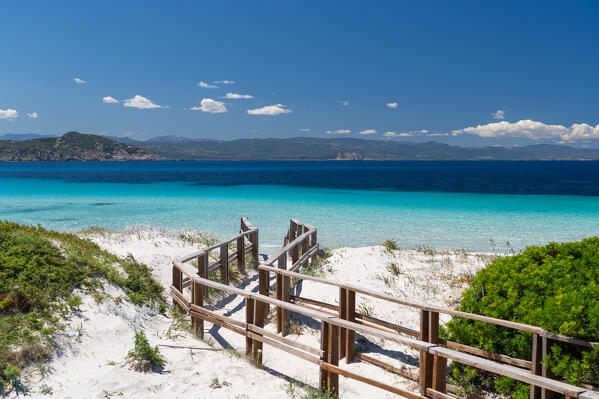Rena di Ponente beach, Capo Testa, Santa Teresa di Gallura, Sassari province, Sardinia, Italy, Europe.