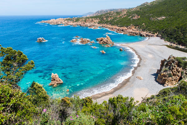 Cala Tinnari, Badesi, Sassari Province, Sardinia, Italy, Europe.
