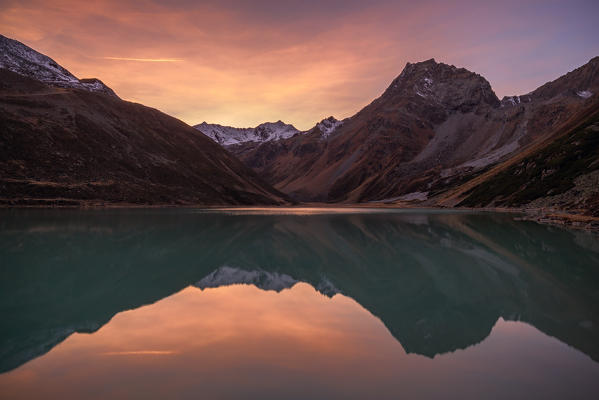 Rifflsee, Mandarfen,St.Leonhard in Pitztal, Imst district, Tirol region, Austria
